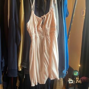 Light pink mini dress size small